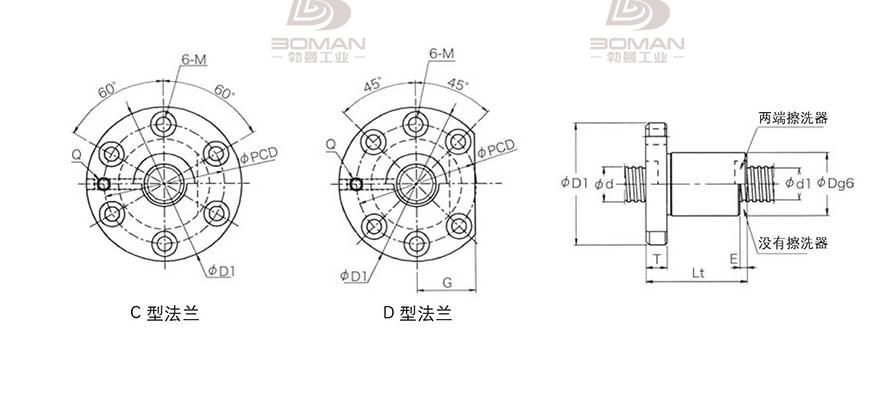 KURODA GD5010JT-CDPR 日本黑田丝杆和THK丝杆哪个好